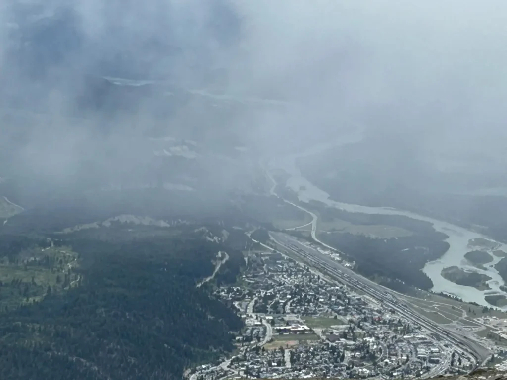 Blick vom Whistler Mountain