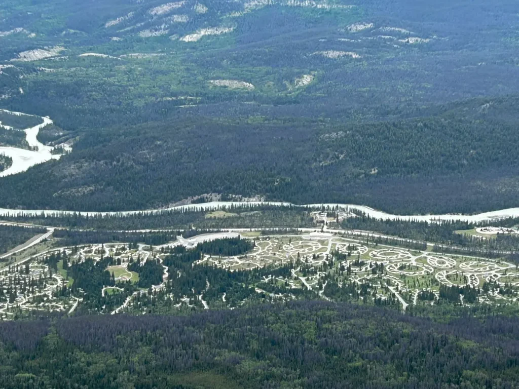 Blick vom Whistler Mountain