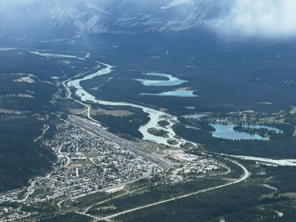 Blick vom Whistler Mountain