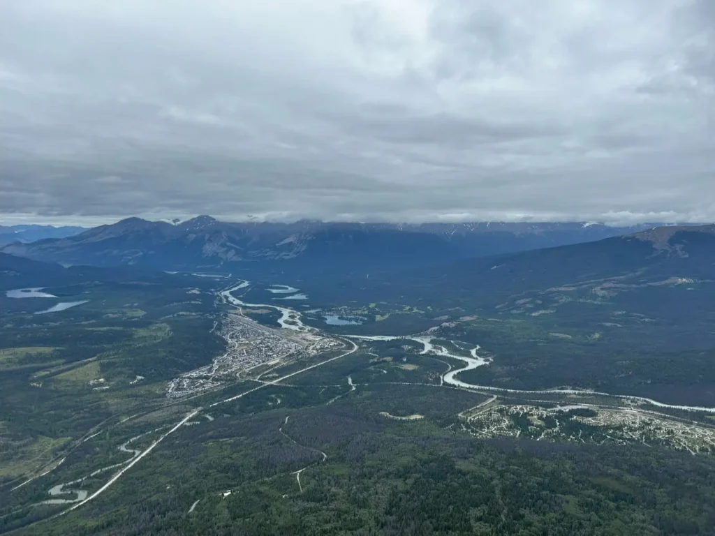 Blick vom Whistler Mountain