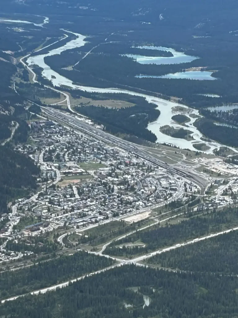 Blick vom Whistler Mountain
