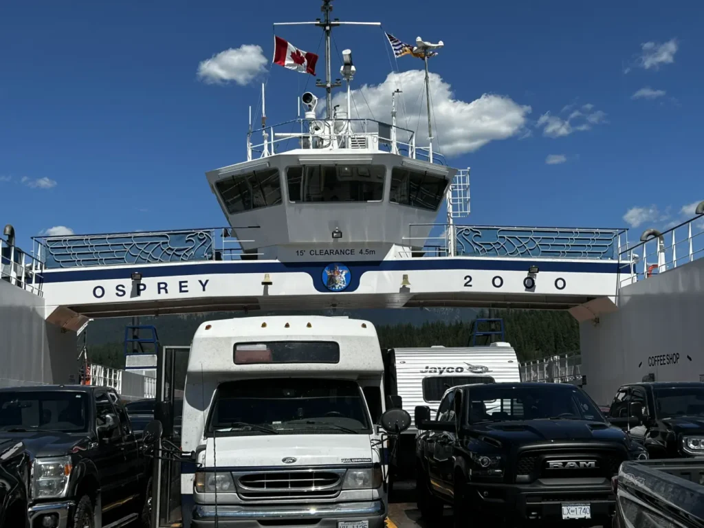 Fähre Kootenay Bay - Balfour