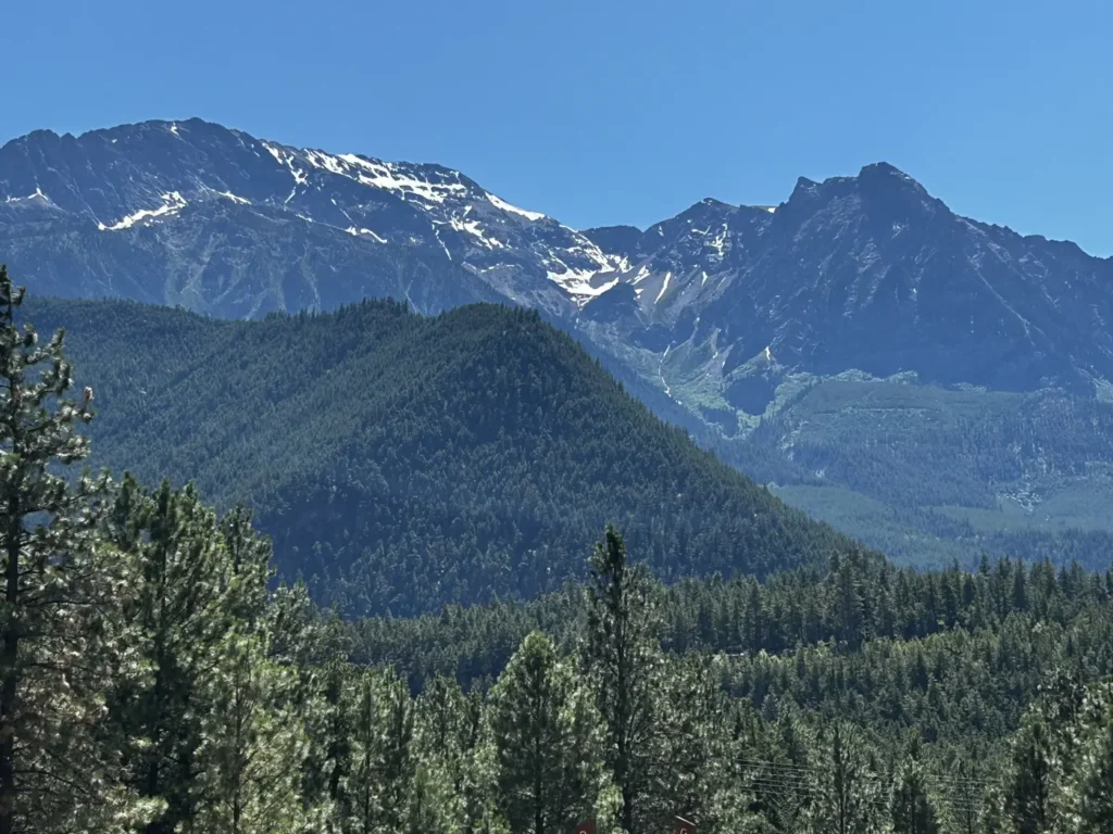 Seton Lake - Parkplatz - Mount Brew