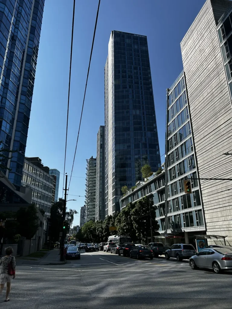 Vancouver - Kreuzung von Broughton Street und West Pender Street