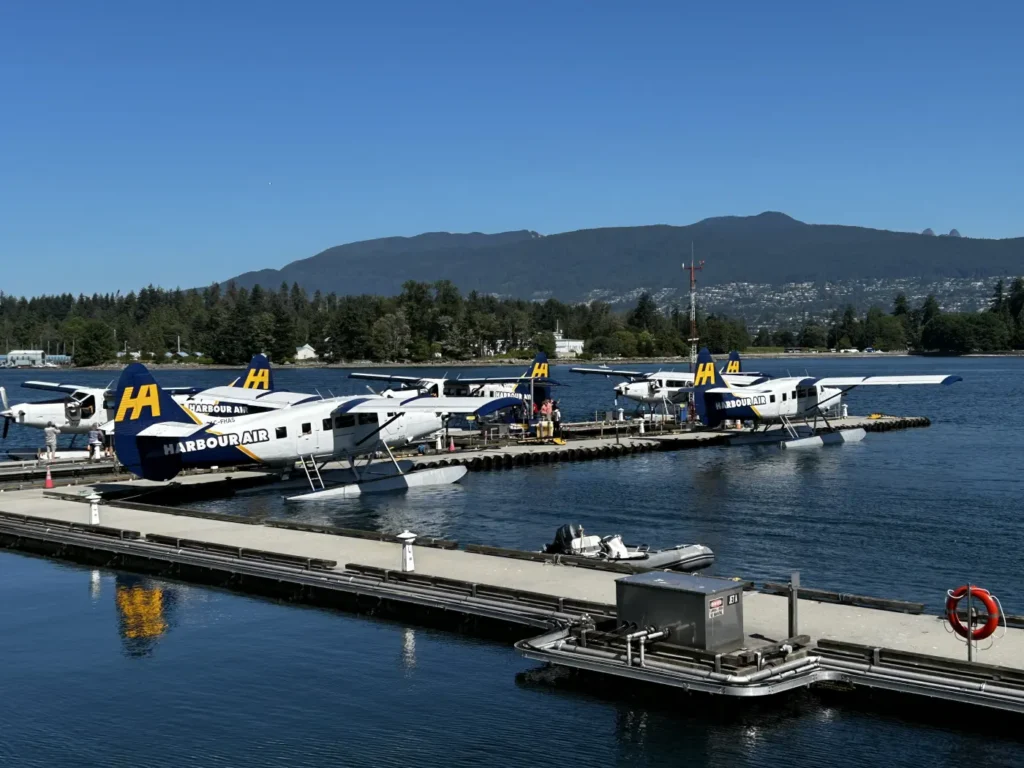 Wasserflugzeuge der Fluggesellschaft Harbour Air