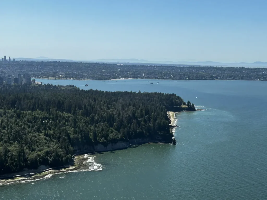 Küstenlinie des Stanley Park