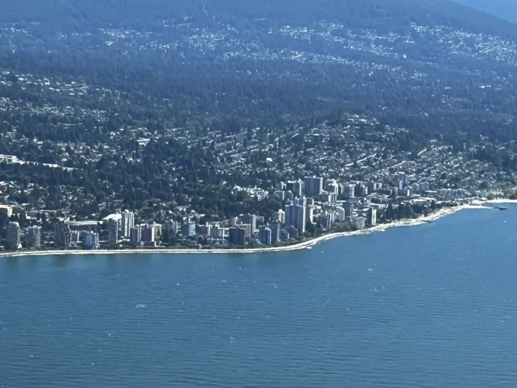 Uferlinie von Ambleside und Dundarave in West Vancouver