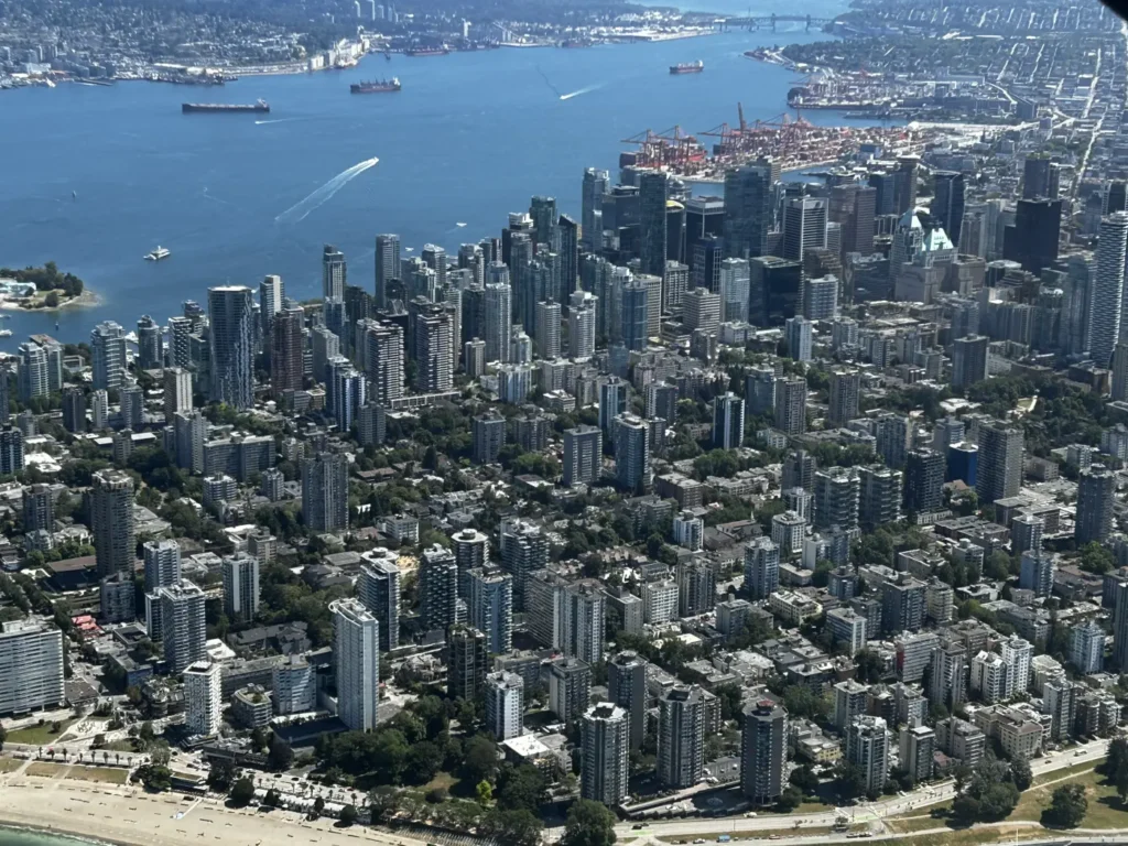 Skyline von Downtown Vancouver