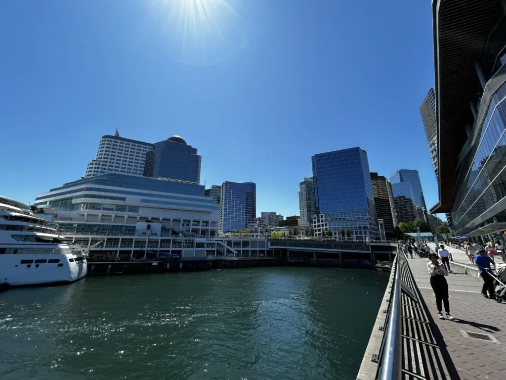 Uferpromenade am Vancouver Convention Centre