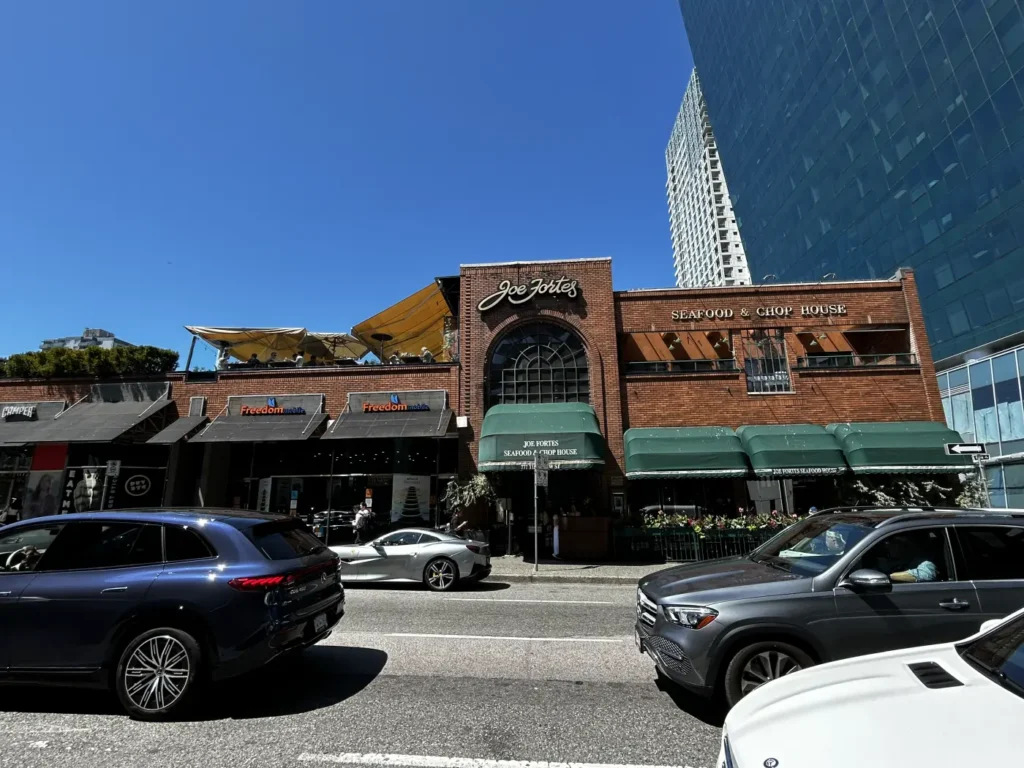  Joe Fortes Seafood & Chop House in Downtown Vancouver