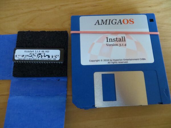 Kickstart ROM 3.1.4 und Disketten