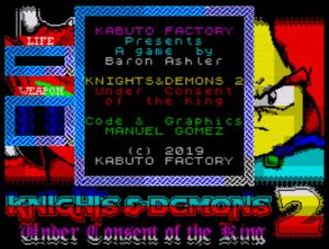 Knight & Demons 2 - Startscreen