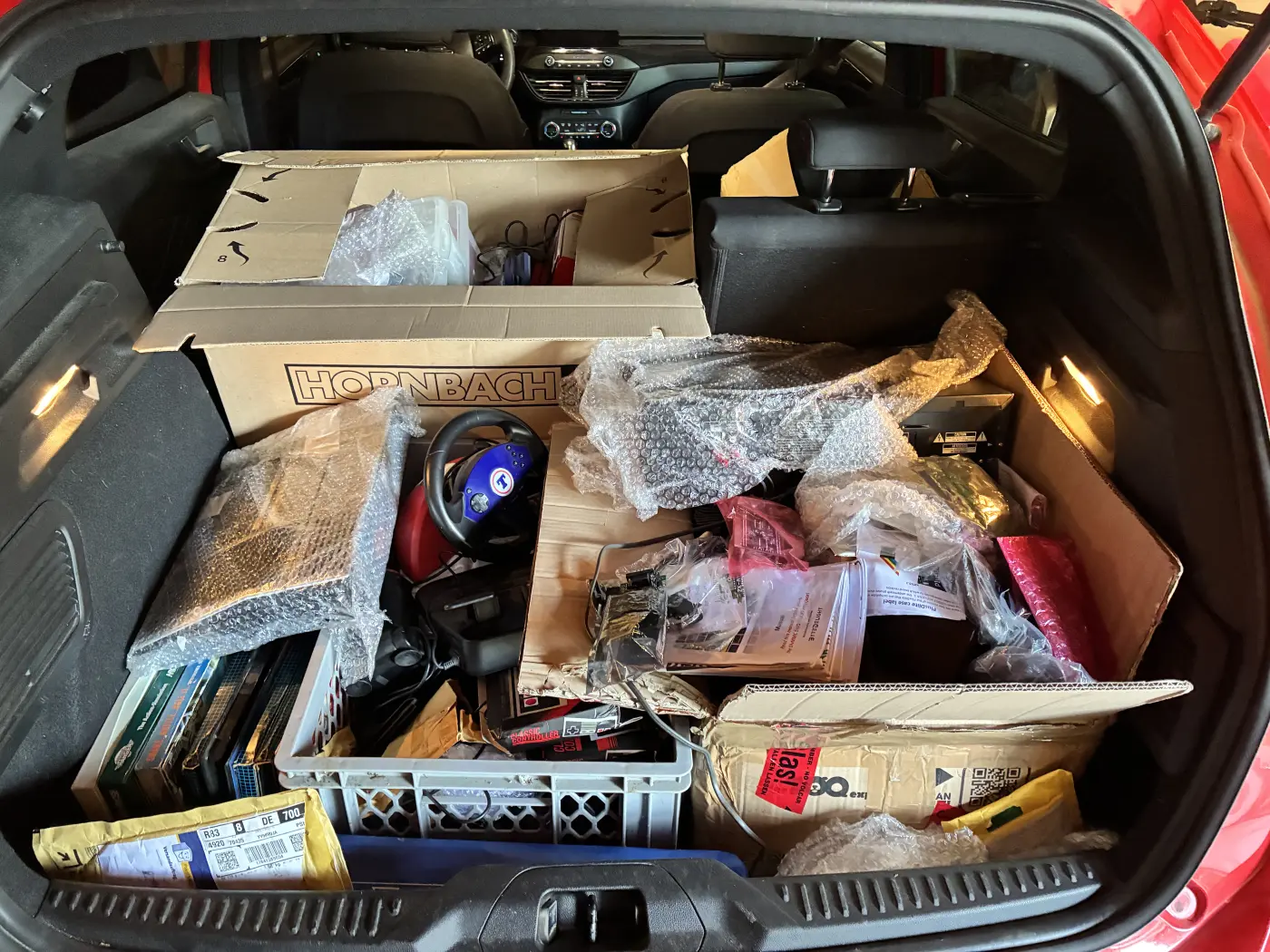 Ein Wochenende, ein Auto voller Retro-Hardware und ein Besuch bei Team Moritz