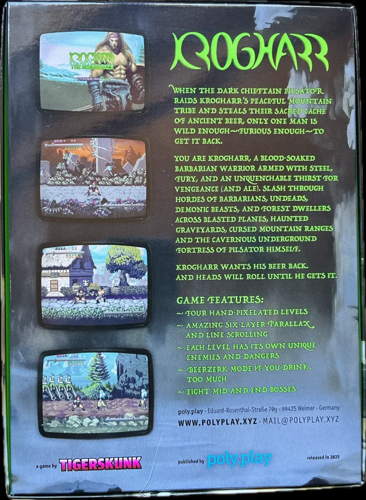 Krogharr The Beerserker - Rückseite