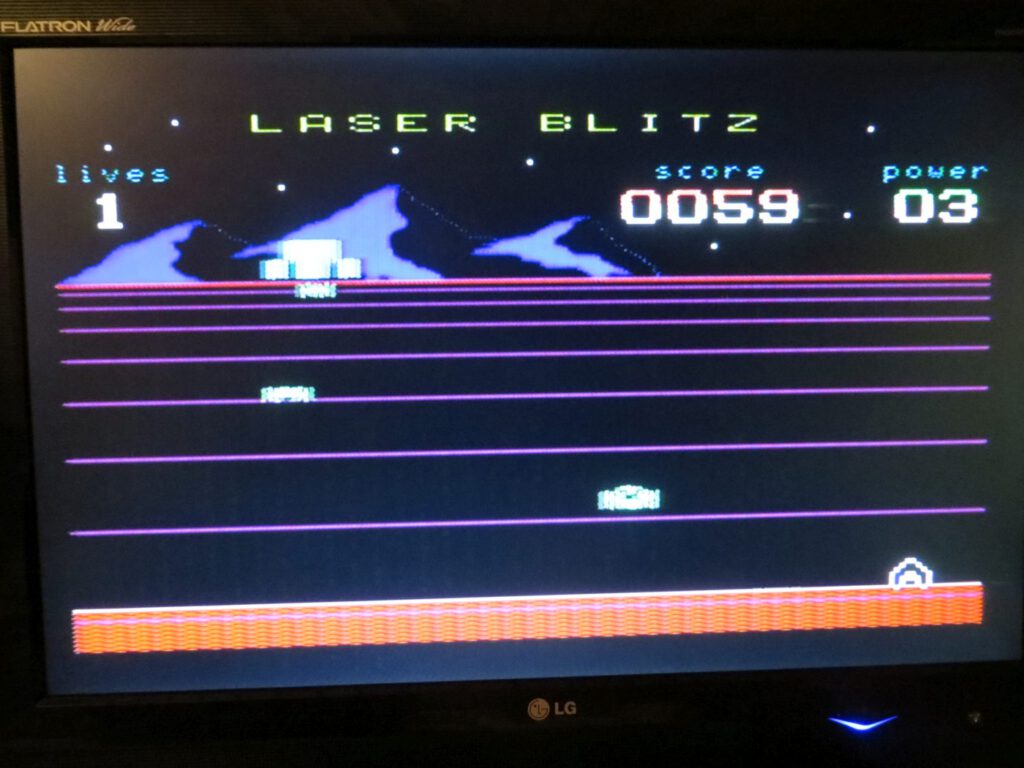 Laser Blitz - Screen