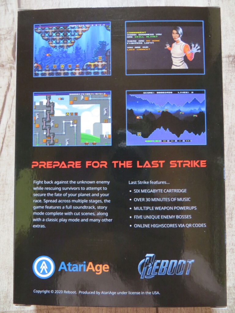 Last Strike - Rückseite