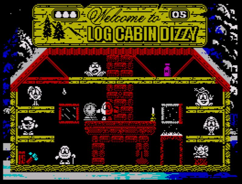 Log Cabin Dizzy [Sinclair ZX Spectrum]