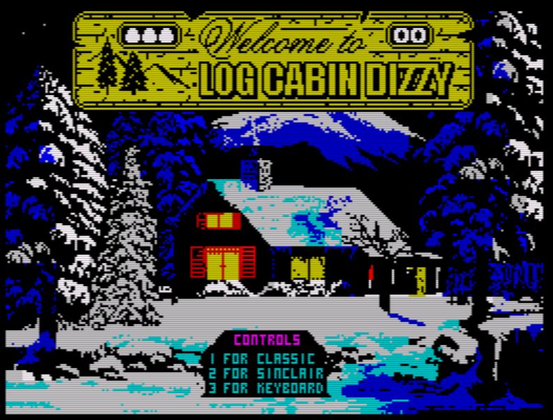Log Cabin Dizzy [Sinclair ZX Spectrum]