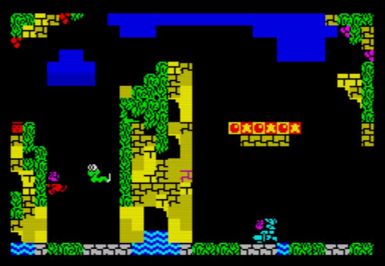 MONKEY J The treasure of the gold temple - Screen