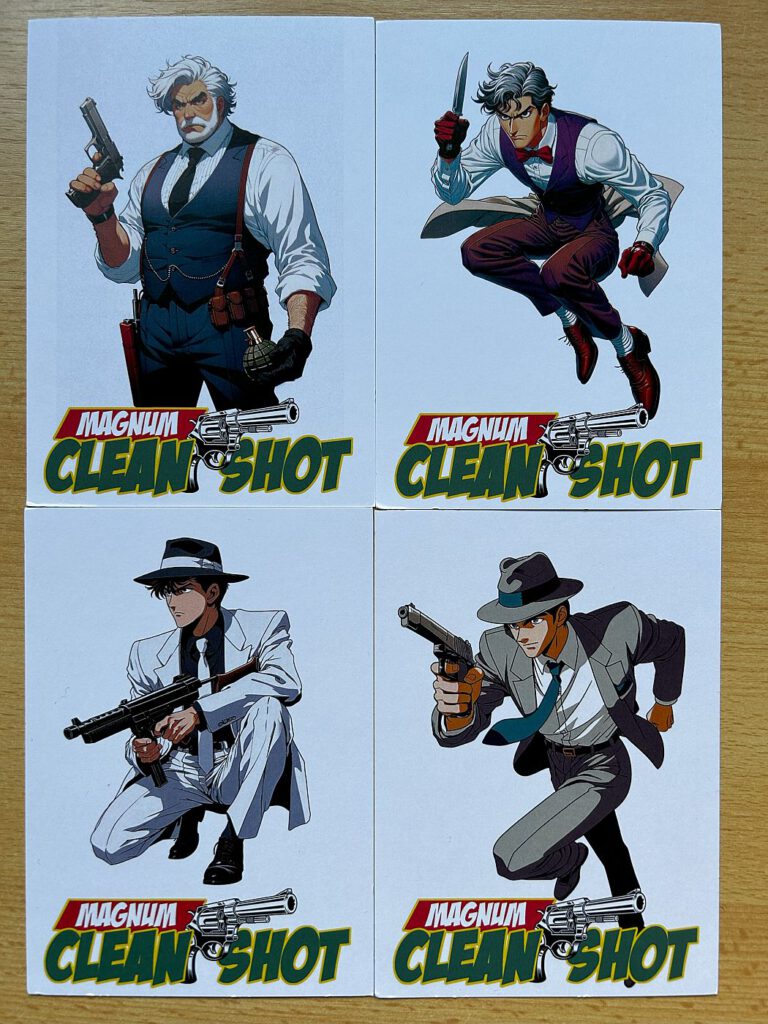 Magnum Clean Shot - Karten