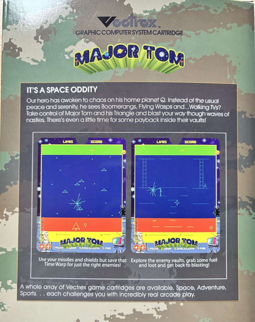 Major Tom - Rückseite