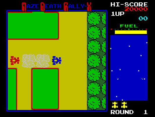 Maze Death Ralley X - Screen