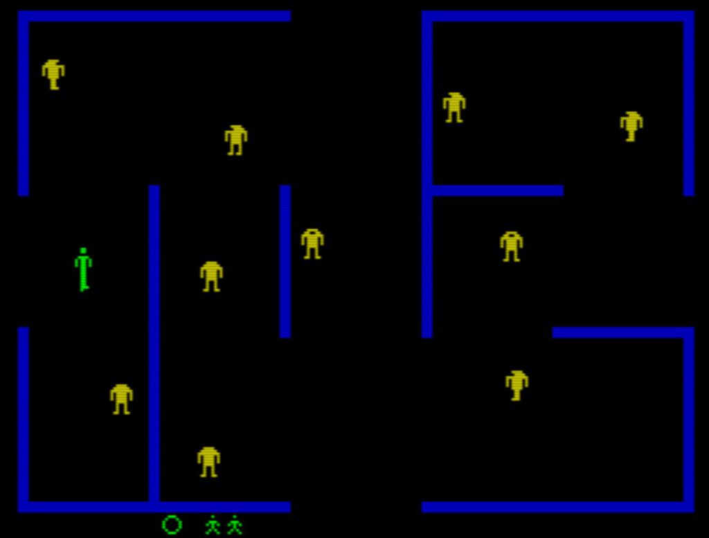 Maze Of The Robots - Screen