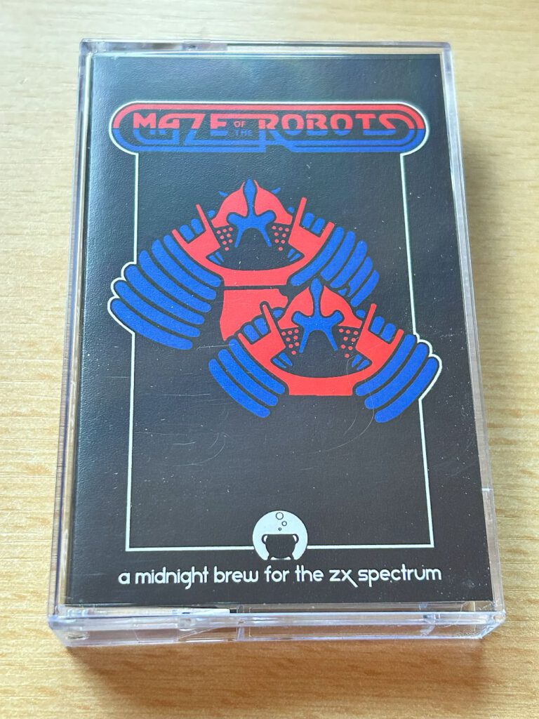 Maze Of The Robots - Vorderseite Kassette