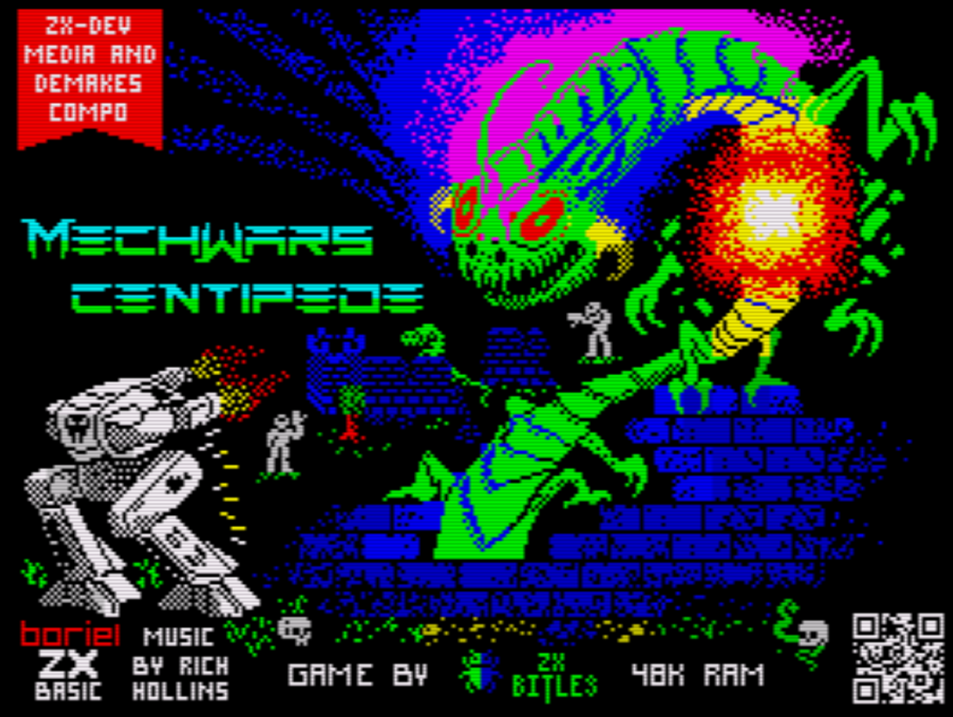 Mechwars: Centipede - Ladescreen