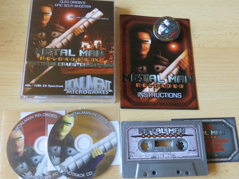 Metal Man Reloaded - Monument Microgames