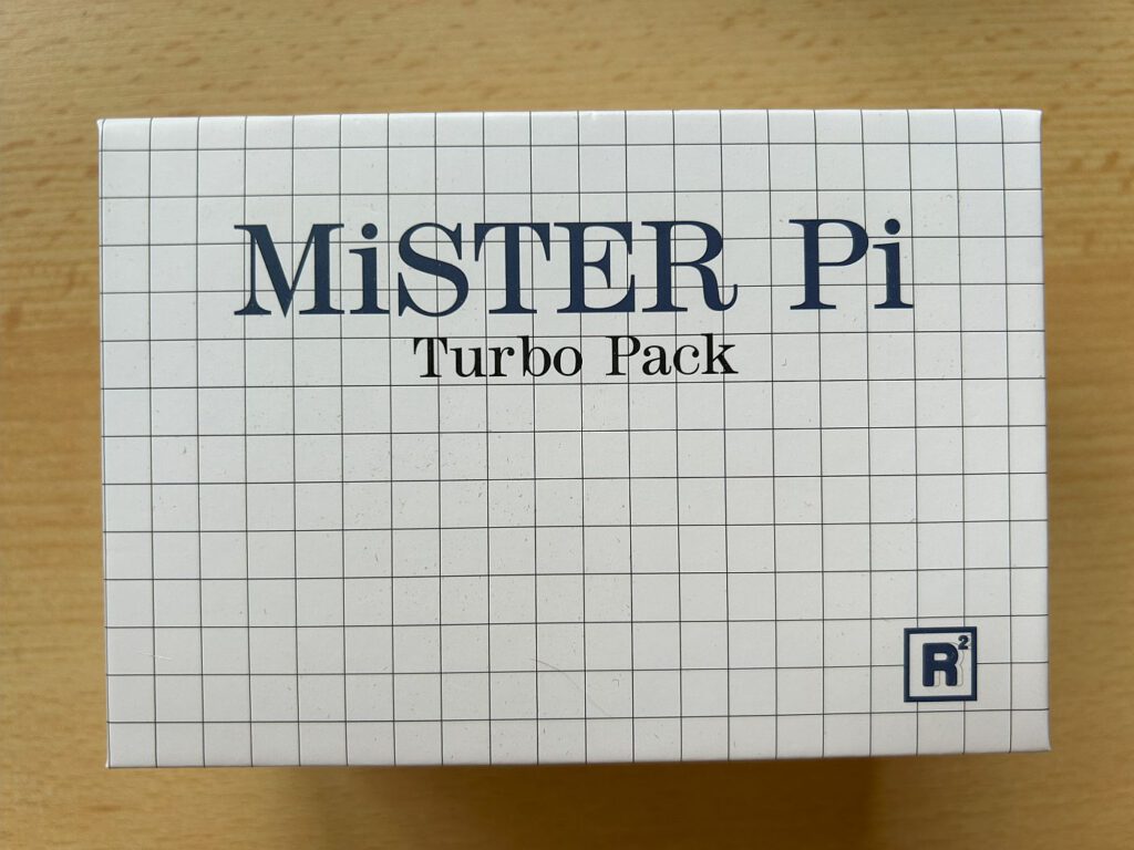 MiSTER Pi - Turbo Pack - Oberseite Verpackung