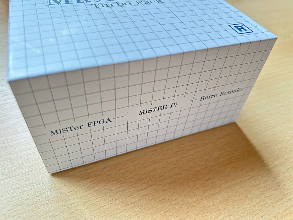 MiSTER Pi - Turbo Pack - Verpackung seitlich