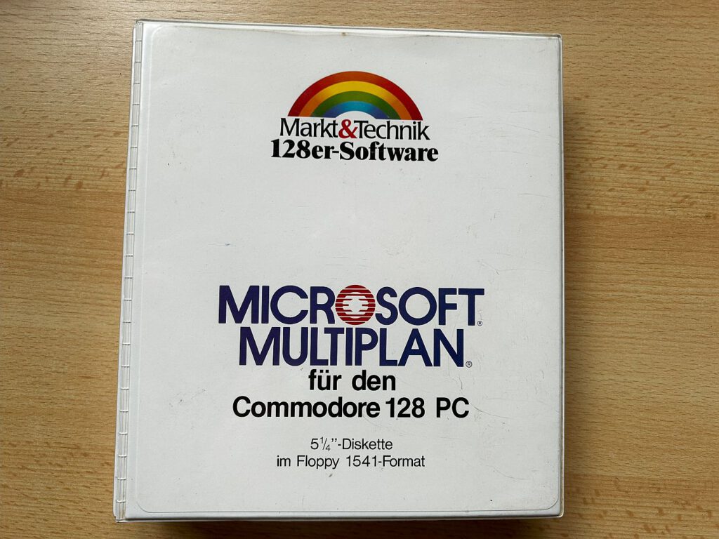 Microsoft Multplan für den Commodore 128