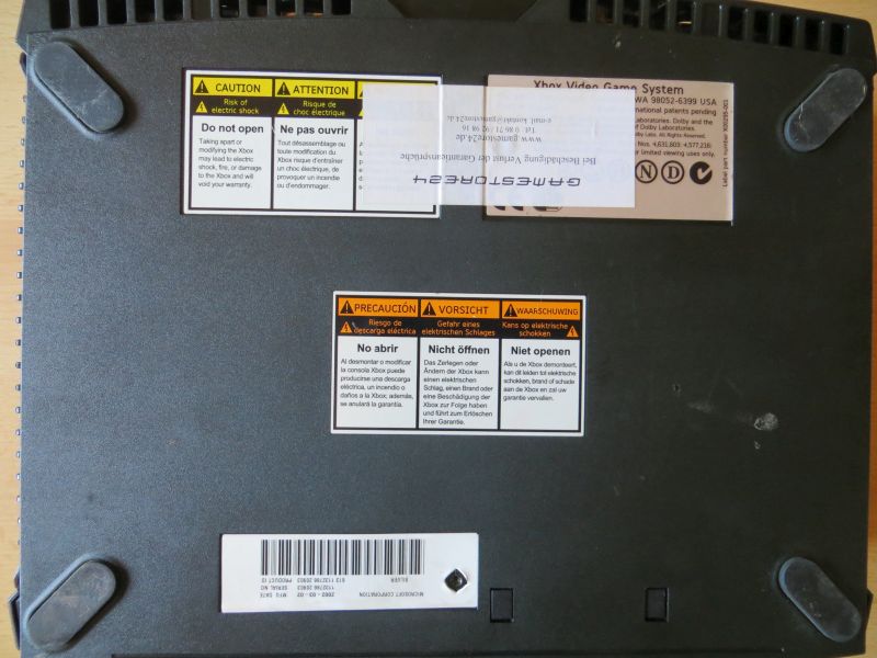 Microsoft Xbox Unterseite