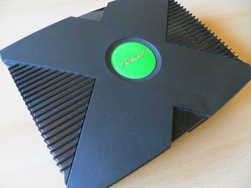 Microsoft Xbox links oben