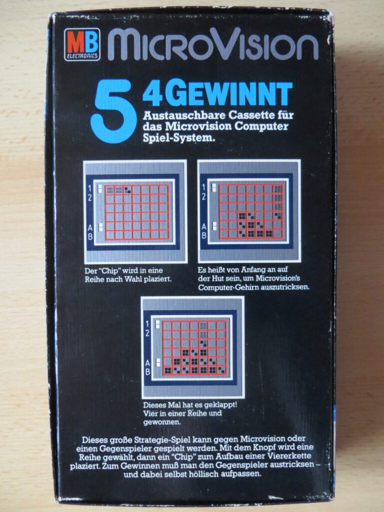 4-Gewinnt - Box Rückseite