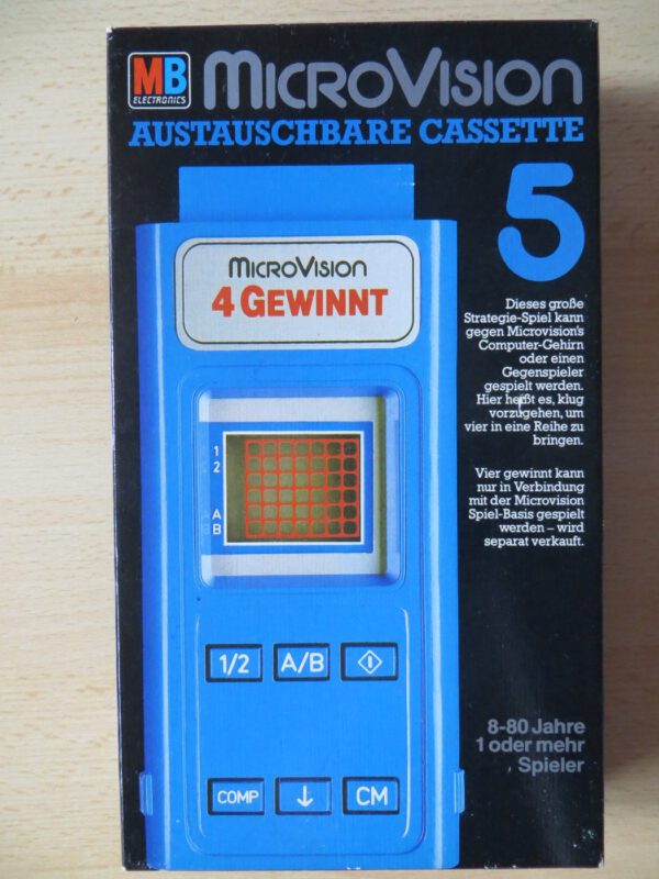 Microvision - 4 Gewinnt Box Vorderseite