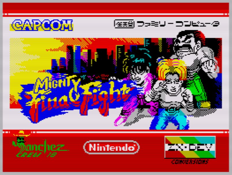 Mighty Final Fight [Sinclair ZX Spectrum]