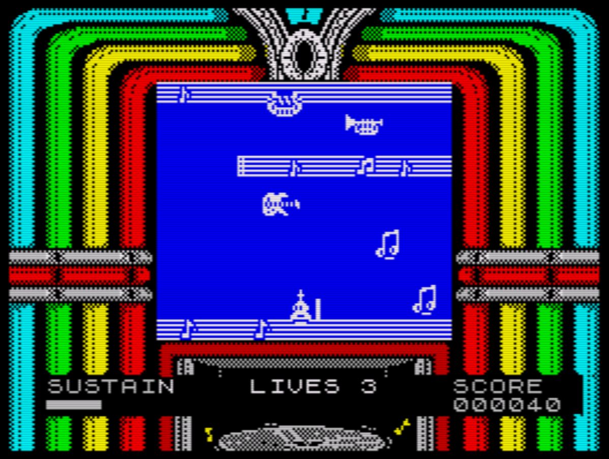 Mike the Guitar – The Shooter [Sinclair ZX Spectrum]