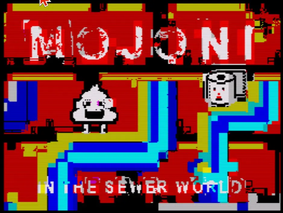 Mojoni In The Sewer World [Sinclair ZX Spectrum]