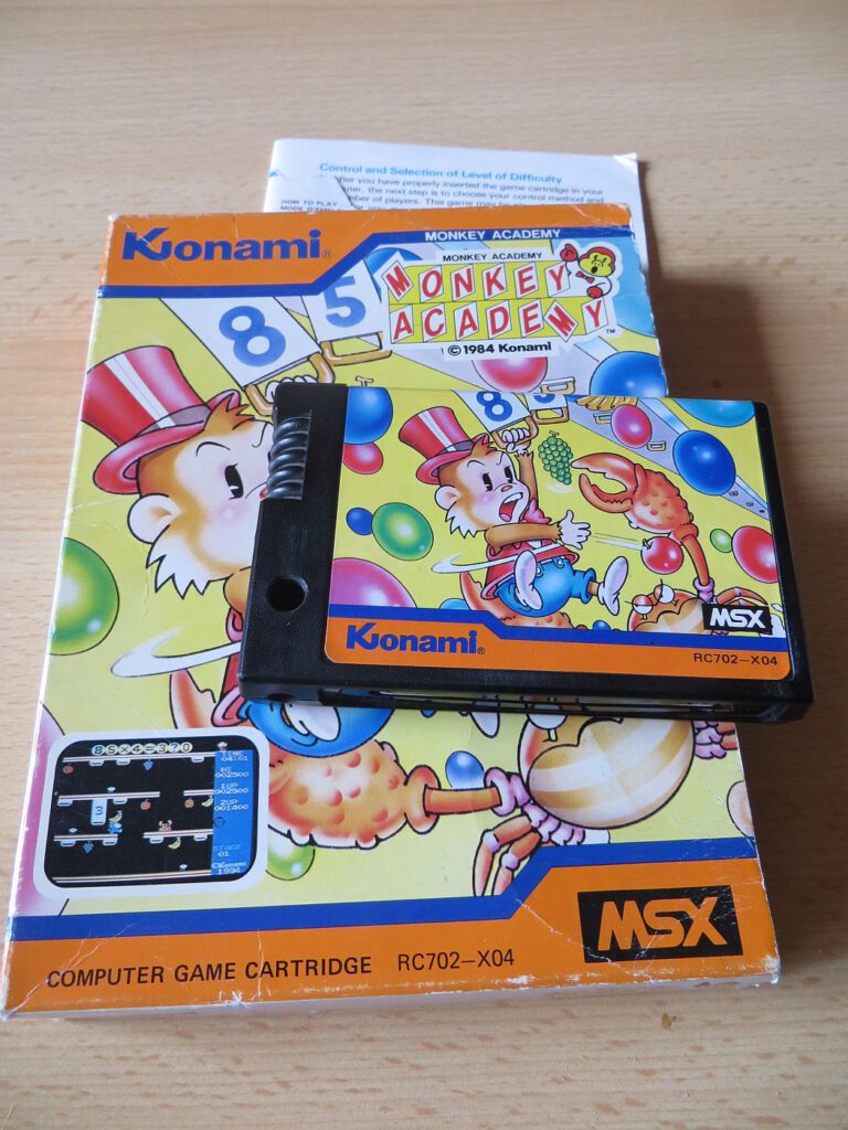 Monkey Academy - MSX-Spiel