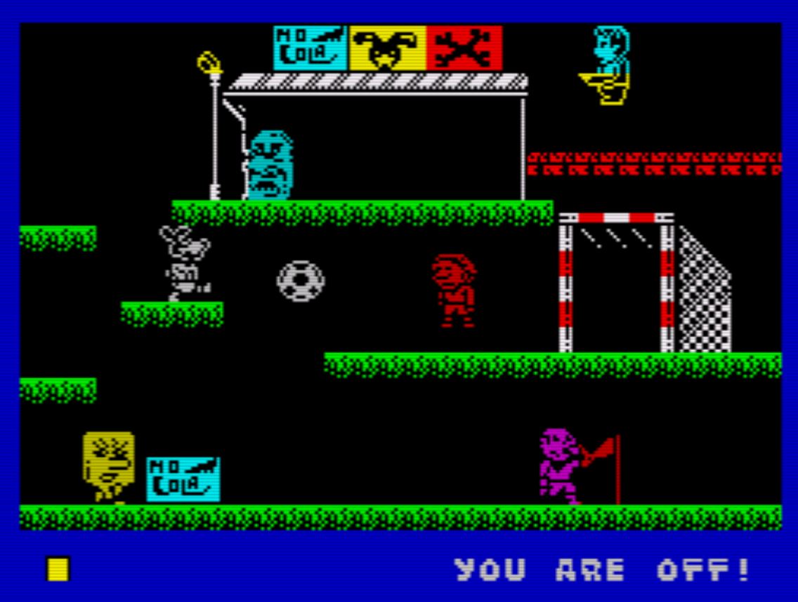 Moritz The Striker [Sinclair ZX Spectrum]