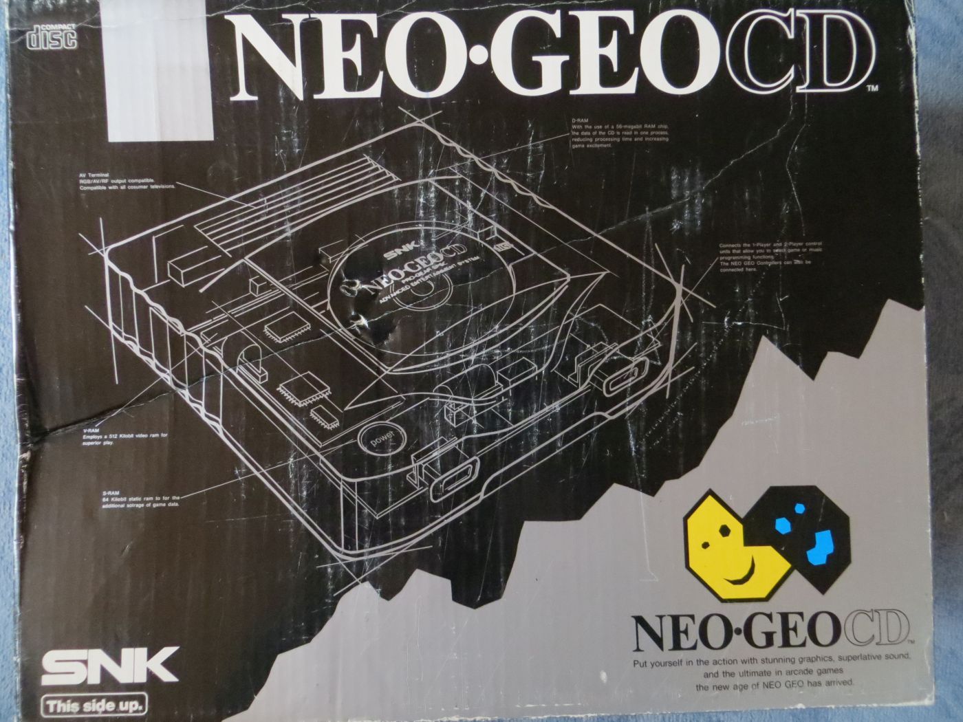 Neo Geo CD - Verpackung Vorderseite
