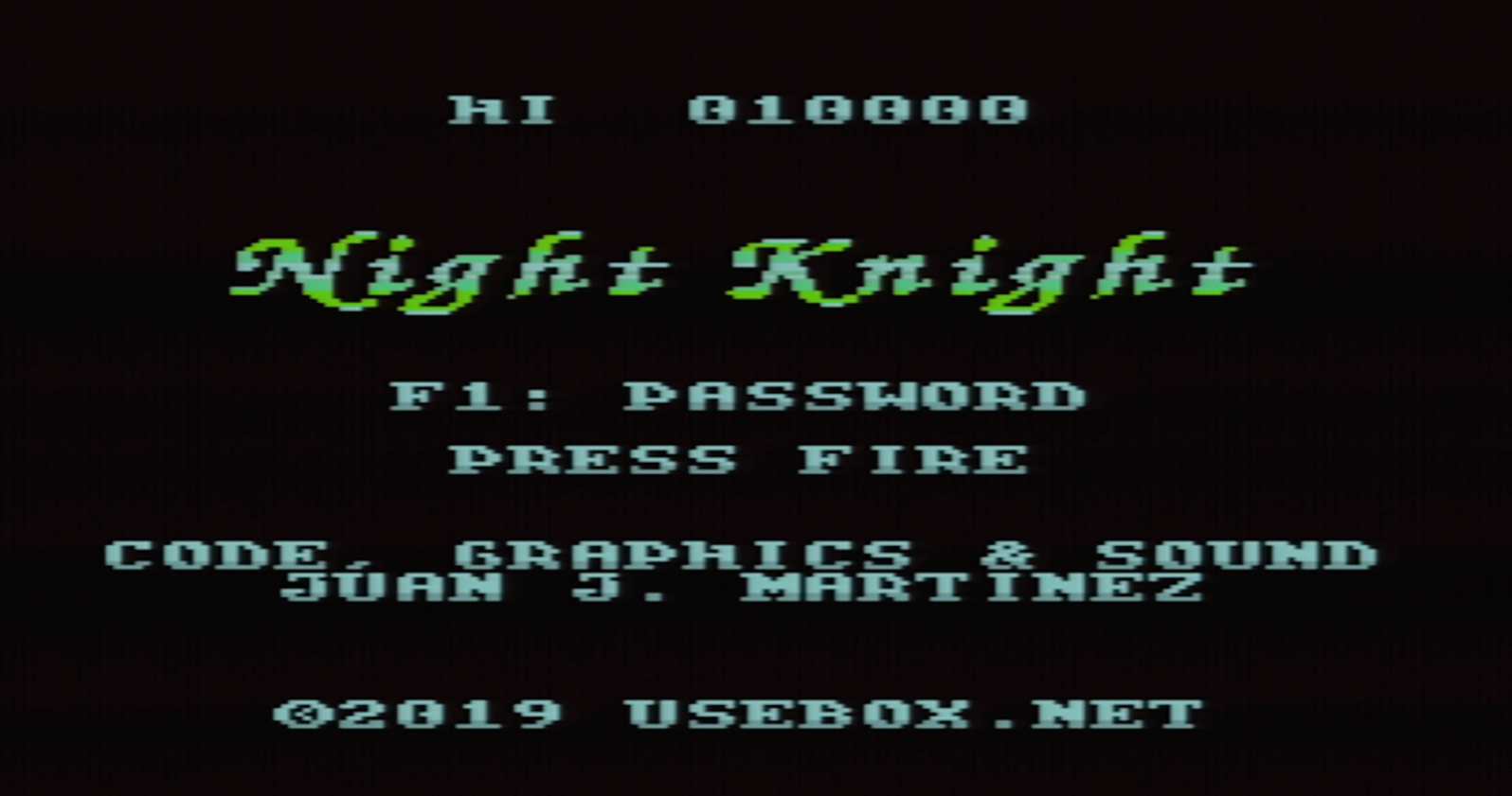 Night Knight [MSX/Spectrum NEXT]