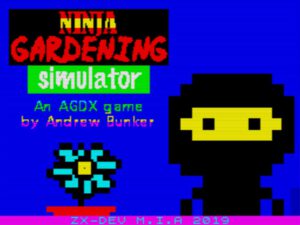 Ninja Gardening Simulator - Ladescreen