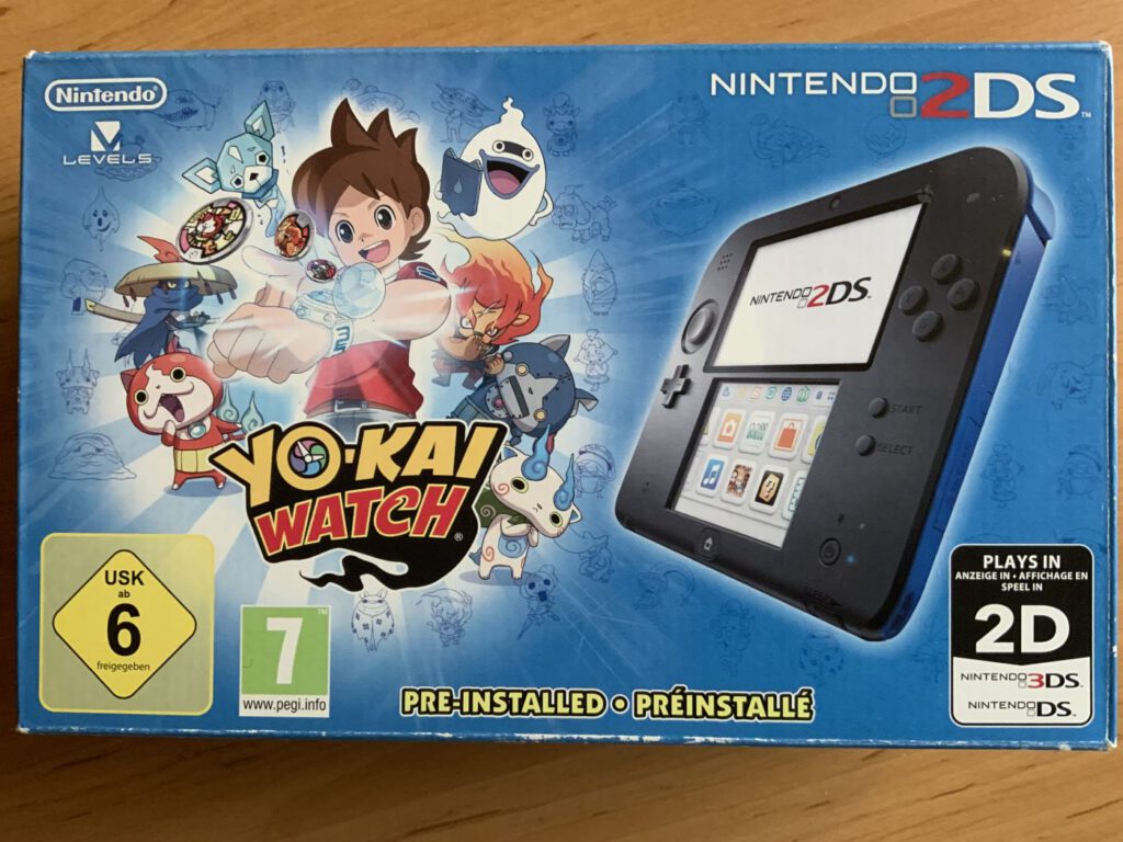 Nintendo 2DS - Yo-Kai Watch - Verpackung Vorderseite