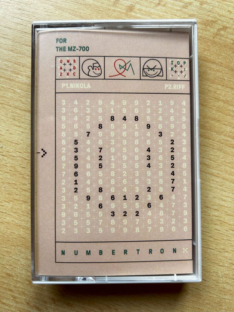 Numbertron - Vorderseite