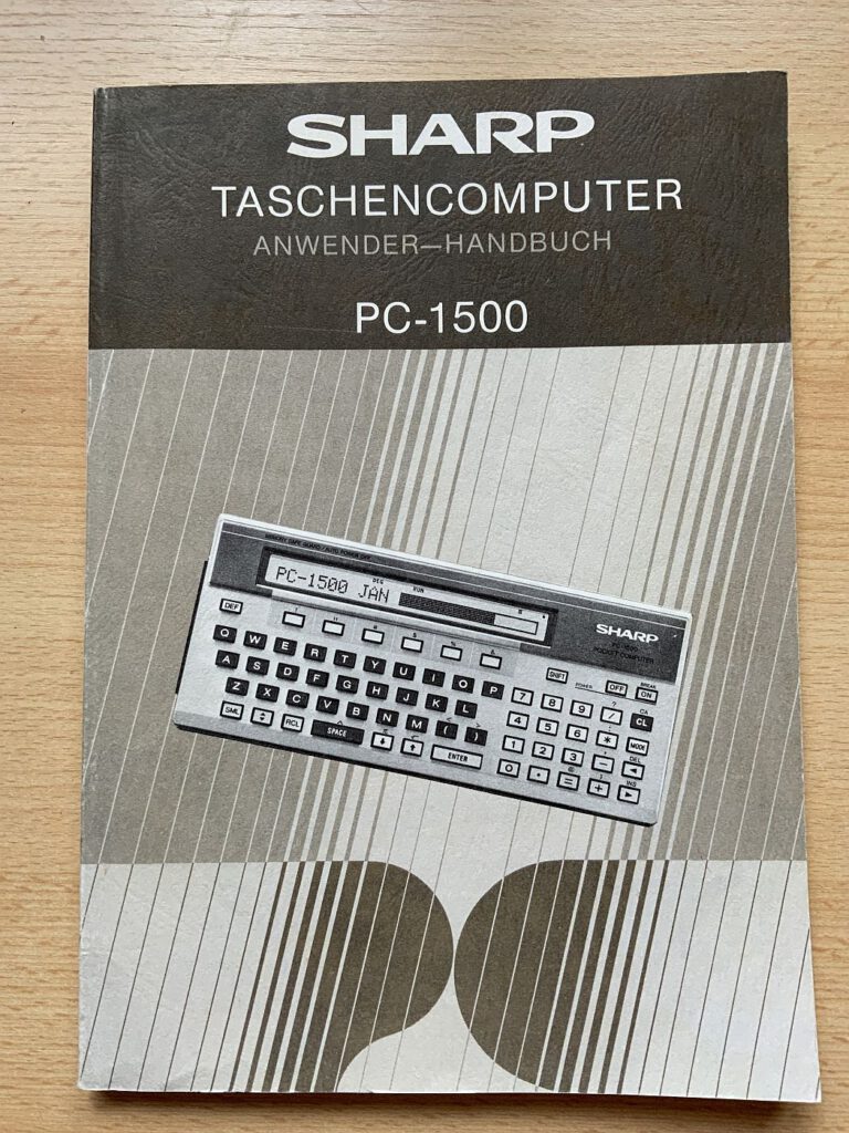 PC1500 Anwender-Handbuch