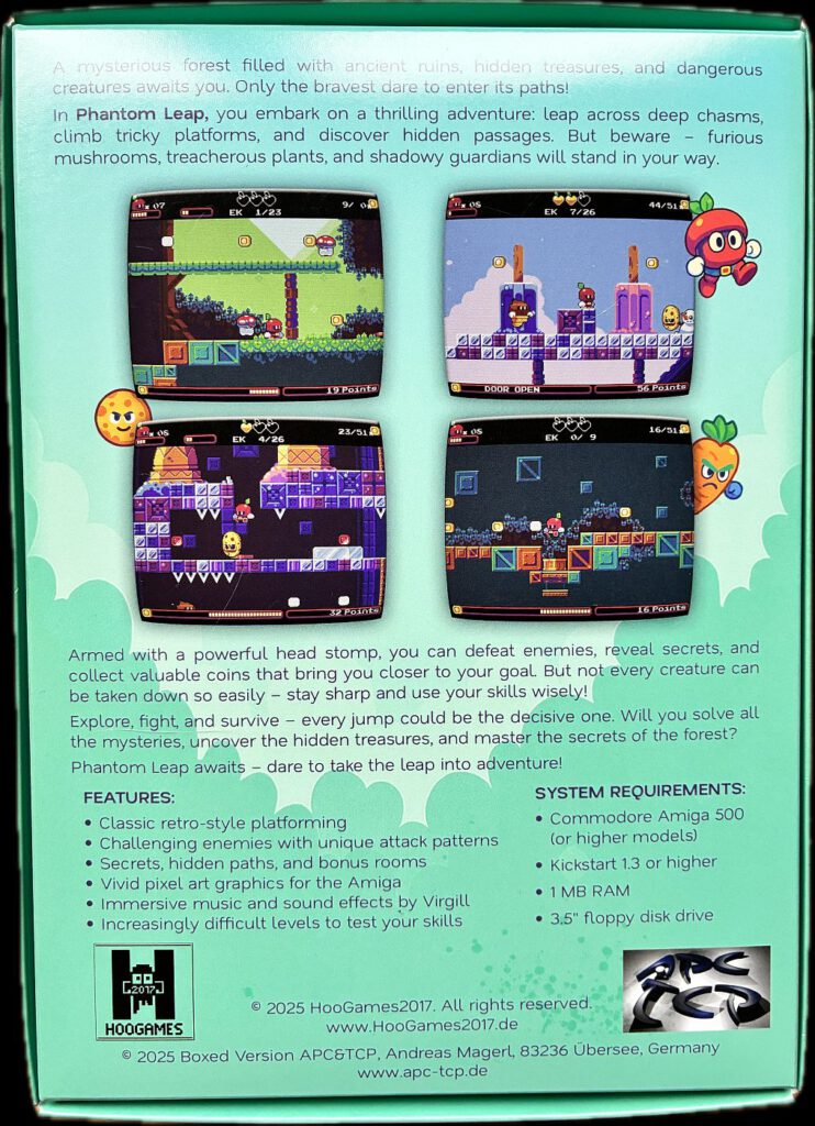 Phantom Leap - Rückseite