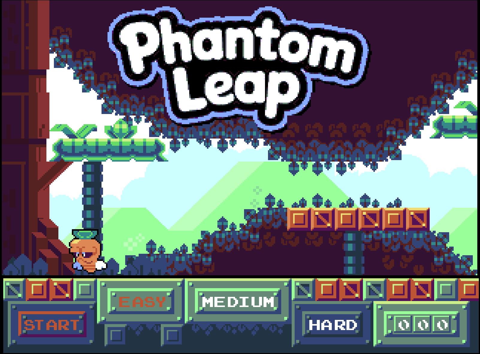 Phantom Leap - Startscreen